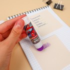 Клей-карандаш PVP 9 г, с индикатором, Человек-паук (комплект 24 шт) - фото 23042577