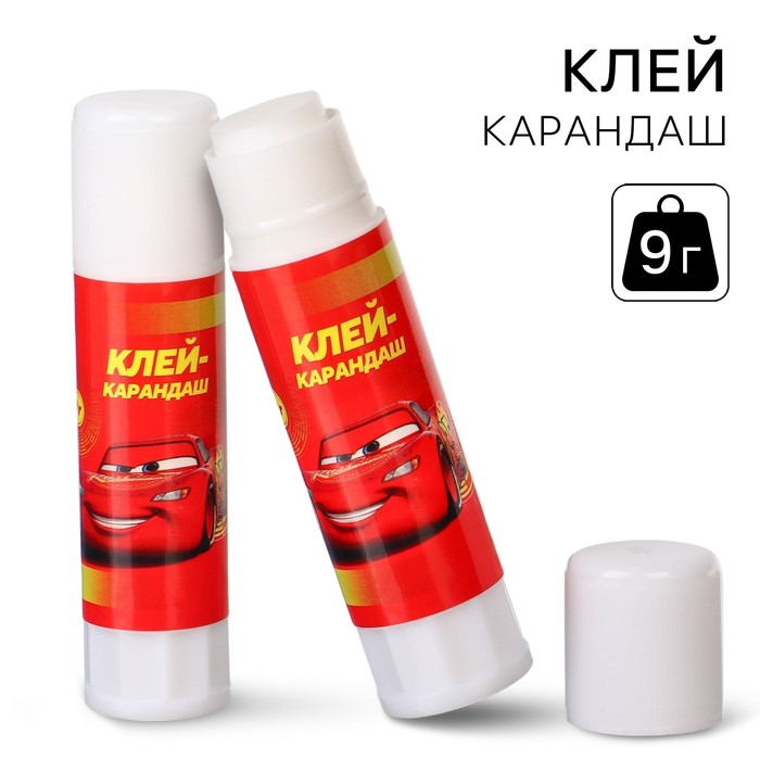 

Клей-карандаш PVP 9 г, Тачки