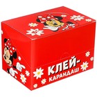 Клей-карандаш PVP 15 г, «Минни Маус» (комплект 24 шт) - фото 25938176