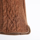Перчатки женские, безразмерные, с утеплителем, цвет бежевый - Фото 2