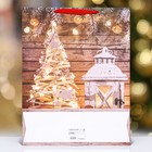 Пакет ламинированный вертикальный "Новогодняя елка", XL 43 x 55 x 15 - фото 23196901