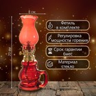 Керосиновая лампа красный 8×6×20 см - Фото 2