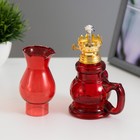 Керосиновая лампа красный 8×6×20 см - Фото 5