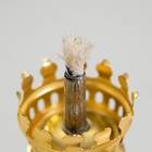 Керосиновая лампа зеленый с ручкой 8×6×20 см - Фото 8