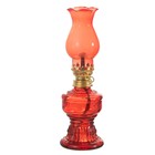 Керосиновая лампа красный 6×6×20 см RISALUX - Фото 6