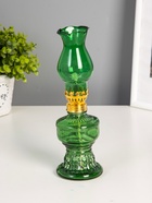 Керосиновая лампа RISALUX 6×6×20 см, зелёный - Фото 2