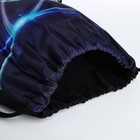 Мешок для обуви на шнурке, цвет чёрный - фото 23035303