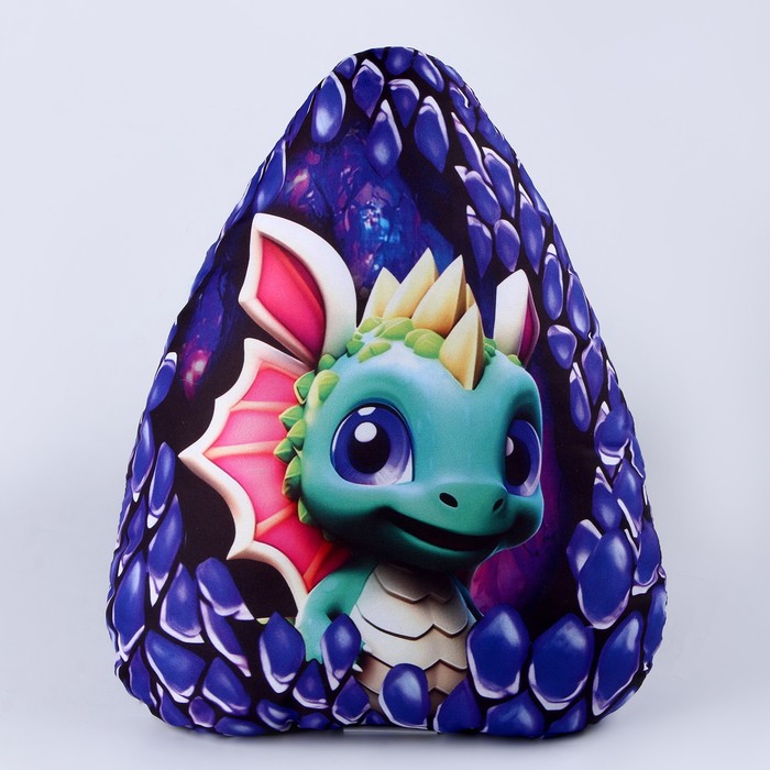 Подушка яйцо «Дракон», фиолетовый - Фото 1