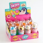 Лизун - слайм с игрушкой сквиш, МИКС - Фото 2