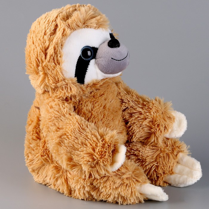 Мягкая игрушка «Ленивец», 25 см, бежевый - Фото 1
