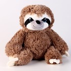Мягкая игрушка «Ленивец», 25 см, коричневый - фото 71310365