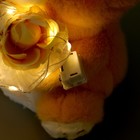 Мягкая игрушка «Медведь с букетом», 25 см, с гирляндой - Фото 7