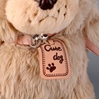 Мягкая игрушка «Собака», с поводком, 24 см, бежевая - Фото 2