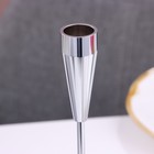 Набор из 3 подсвечников, металл, D=5 см H=36,5/31/26 см - фото 23156089