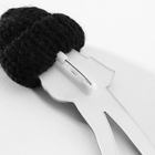 Брошь «Девочка» в жилетке, цветная в серебре - Фото 3