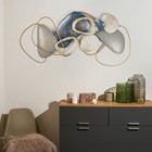 Декор настенный, панно металл «Камни», 105×8×50 см - Фото 1