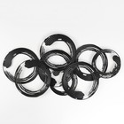 Декор настенный металл "Кольца" 89,5х4,4х49,5 см - фото 30766881