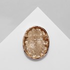 Брошь «Камея» череп, цветная в золоте - Фото 2