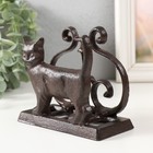 Фигурка-салфетница «Кот», чугун, 13.2×6.4×11.5 см 9912861 - фото 11341168