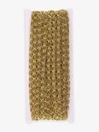 Тесьма декоративная, 6 мм, 10±1 м, цвет золотой  (артикул 9679419)  большой выбор товаров оптом и в розницу по низким ценам с доставкой