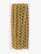 Тесьма декоративная, 10 мм, 10 ± 1 м, цвет золотой - Фото 7