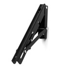 Кронштейн складной для столов и полок ТУНДРА, 2 шт., длина 250 мм, сталь черный - Фото 12