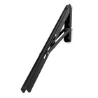 Кронштейн складной для столов и полок ТУНДРА, 2 шт., длина 500 мм, сталь черный - Фото 11