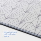 Коврик для дома SAVANNA Gold, 50×80 см, серый - Фото 4