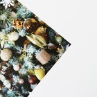 Бумага упаковочная глянцевая «Новогодний вальс», 70 × 100 см - Фото 3