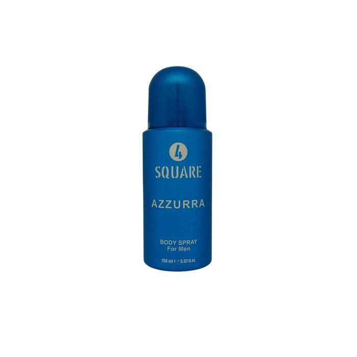 Дезодорант-спрей мужской парфюмированный, 4 Square Azzurra, 150 мл