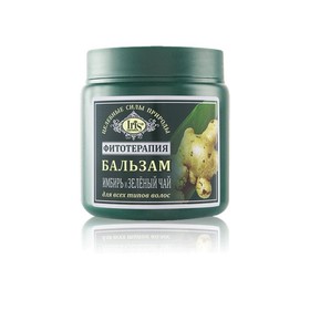 Бальзам для волос Iris Cosmetic «Фитотерапия», с имбирём и зелёным чаем, 500 мл