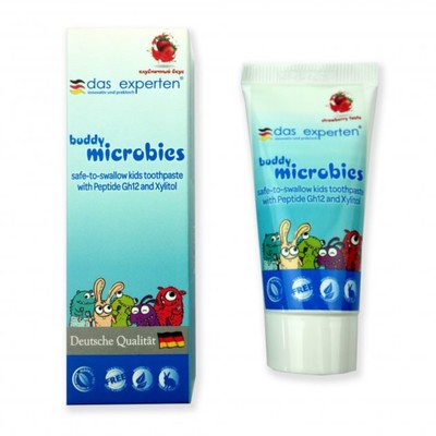 Паста зубная детская Das Experten Kids «Весёлые микробчики», 0+, 50 мл
