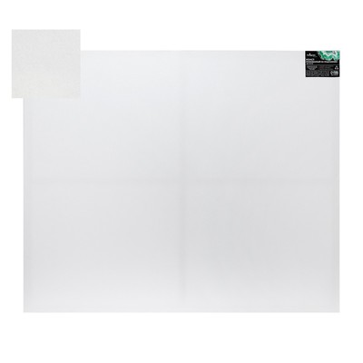 Холст на подрамнике 1.6×100×120 см, Calligrata, хлопок 100%, акриловый грунт, среднезернистый, 380 г/м²