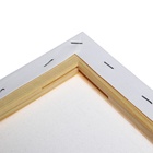 Холст на подрамнике Calligrata, хлопок 100%, 1.6×30×40 см, акриловый грунт, среднезернистый, 380 г/м² - Фото 5