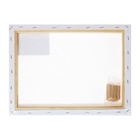 Холст на подрамнике Calligrata, хлопок 100%, 1.6×30×40 см, акриловый грунт, среднезернистый, 380 г/м² - Фото 7