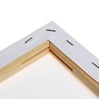 Холст на подрамнике Calligrata, хлопок 100%, 1.6×40×40 см, акриловый грунт, среднезернистый 380 г/м² - Фото 5