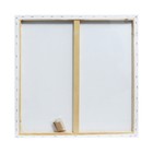 Холст на подрамнике, хлопок 100%, 1.6×60×60 см, акриловый грунт, среднезернистый, 380 г/м² - Фото 7