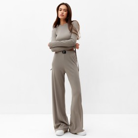 Комплект женский (брюки, джемпер) MIST, размер 46, цвет серый