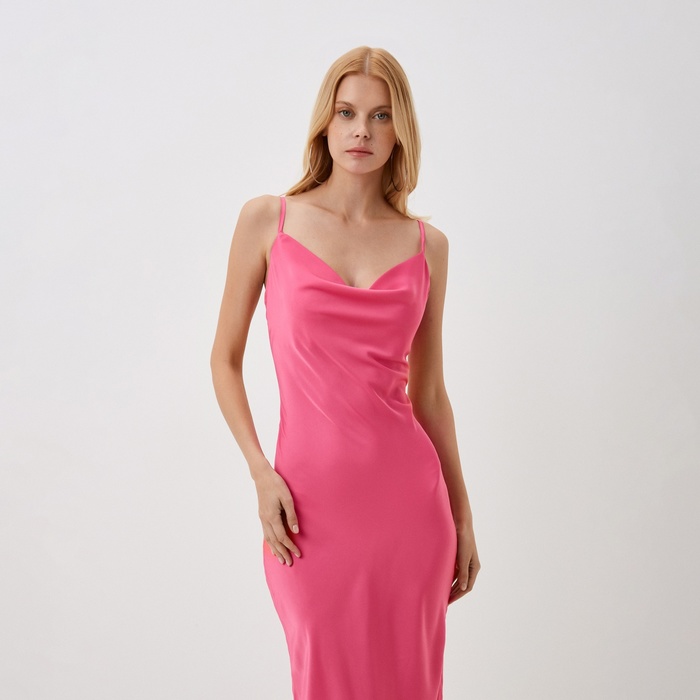 Платье женское MIST Classic Collection, р. L, розовый - фото 1907883882