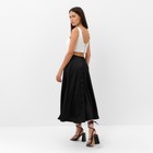 Юбка женская на запах MIST Classic Collection, р. L-XL, черный - Фото 3