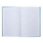 Еженедельник недатированный А5, 64 листа, на сшивке, интегральная обложка из искусственной кожи, тёмно-синий - Фото 4