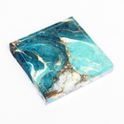 Коробка для печенья, «Изумрудные текстуры» 18×18×3 см - Фото 4