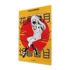 Ежедневник недатированный на склейке А5 64 листов, мягкая обложка "Аниме. Девочка" - Фото 2