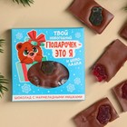 Шоколад «Новогодний подарочек – это я» с мармеладными мишками, 50 г. - Фото 1