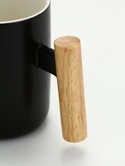 Кружка керамическая «Всегда есть время», 400 мл, деревянная ручка - Фото 4