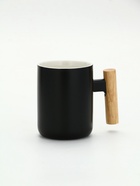 Кружка керамическая «Всегда есть время», 400 мл, деревянная ручка - Фото 5