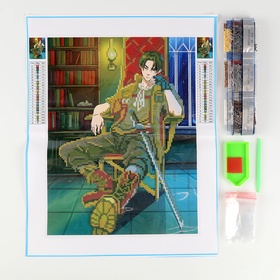 Алмазная мозаика с частичным заполнением на холсте «Незнакомец», 30×40 см 9605285