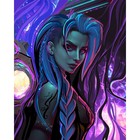 Алмазная мозаика с частичным заполнением на холсте «Темная ночь», 30×40 см - Фото 2