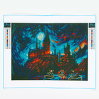 Алмазная мозаика с полным заполнением на холсте «Замок», 30×40 см - Фото 3