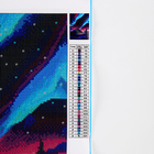 Алмазная мозаика на новый год с полным заполнением на холсте «Северное сияние», 30×40 см, набор для творчества - Фото 2